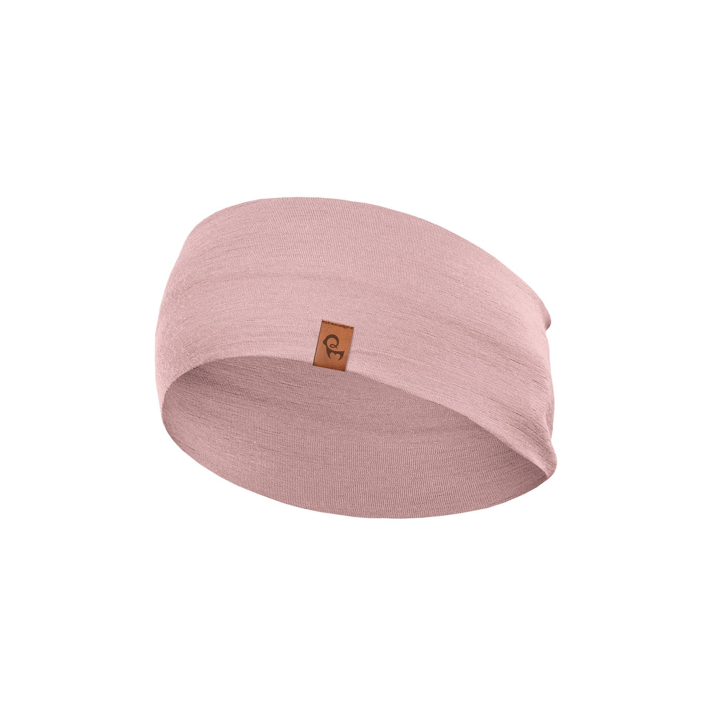 Women's Natural Merino Headband Dusty Pink