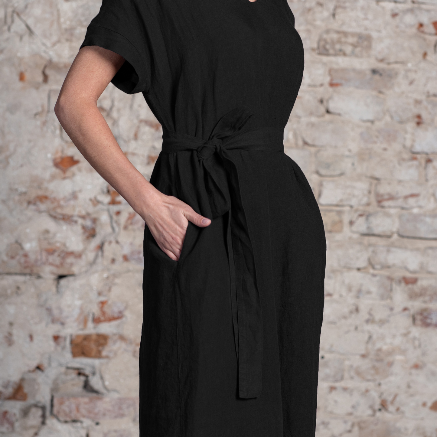 Loose Dress Joelle Pure Black