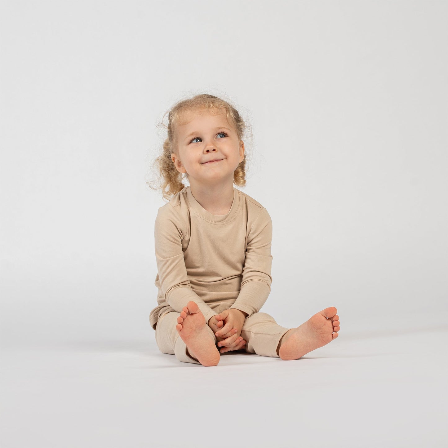 Kids' Bamboo Long Sleeve & Bottom 2-Piece Pajama