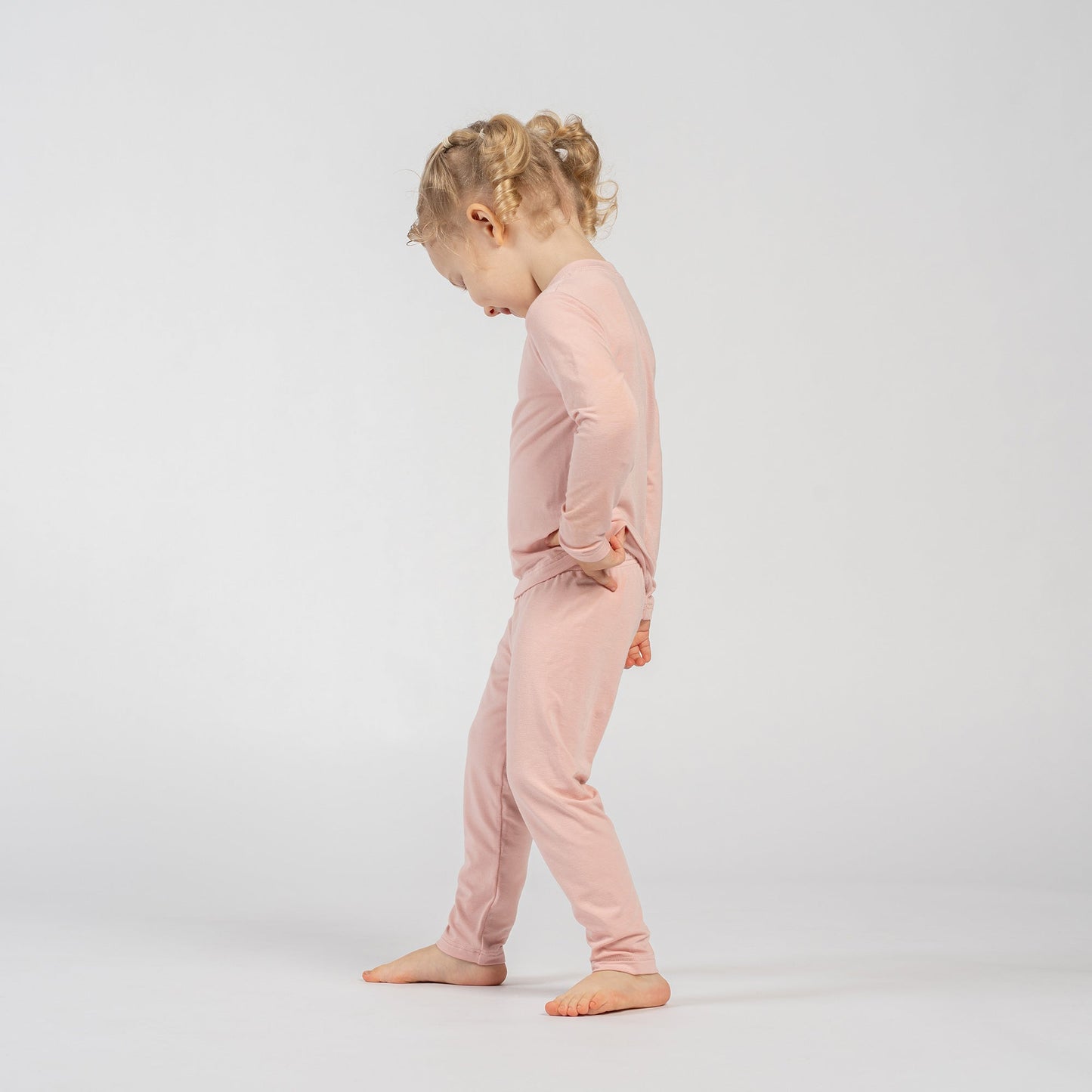 Kids' Bamboo Long Sleeve & Bottom 2-Piece Pajama