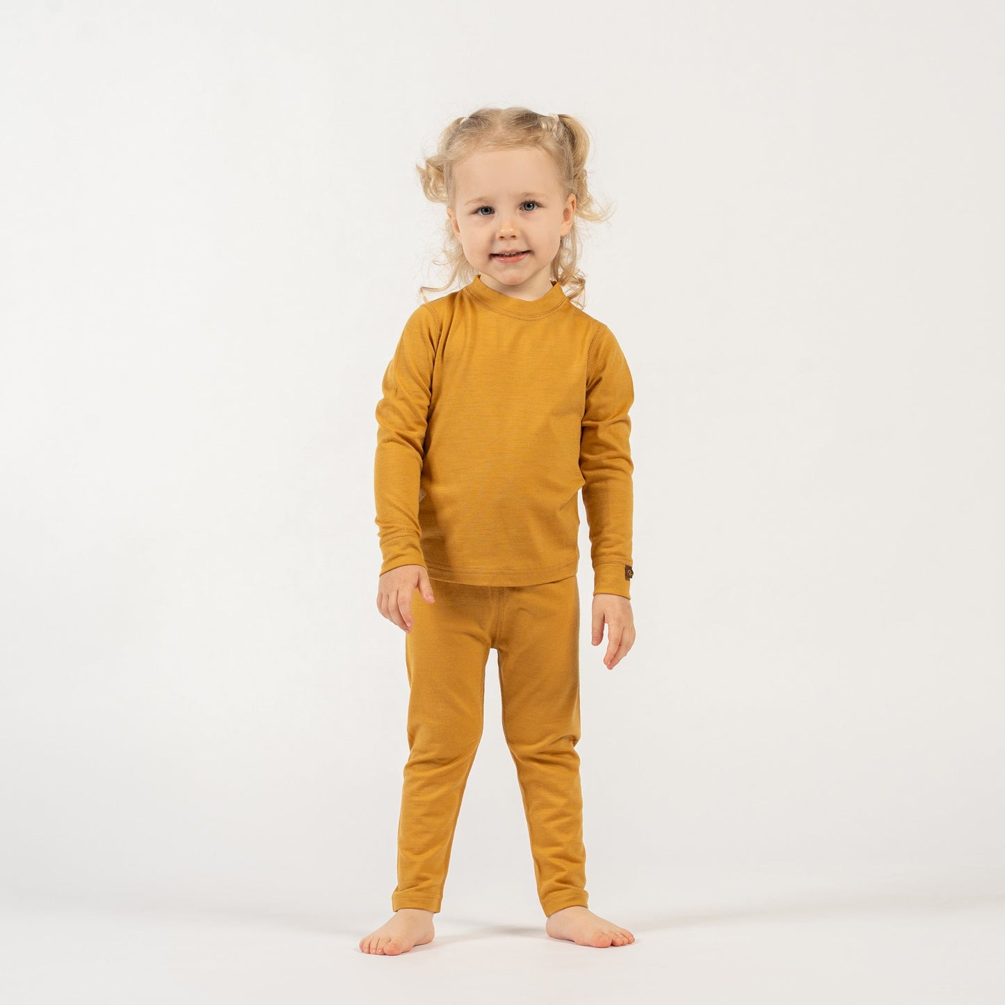 Kids' 160 Merino Pants Yellow