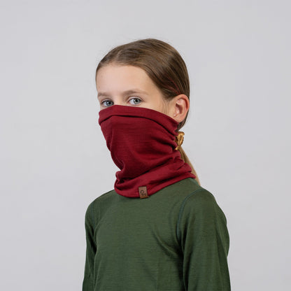 Kids' Merino Wool Thermal Neck Gaiter