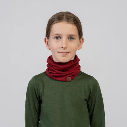 100% Merino Wool Kids' Neck Gaiter