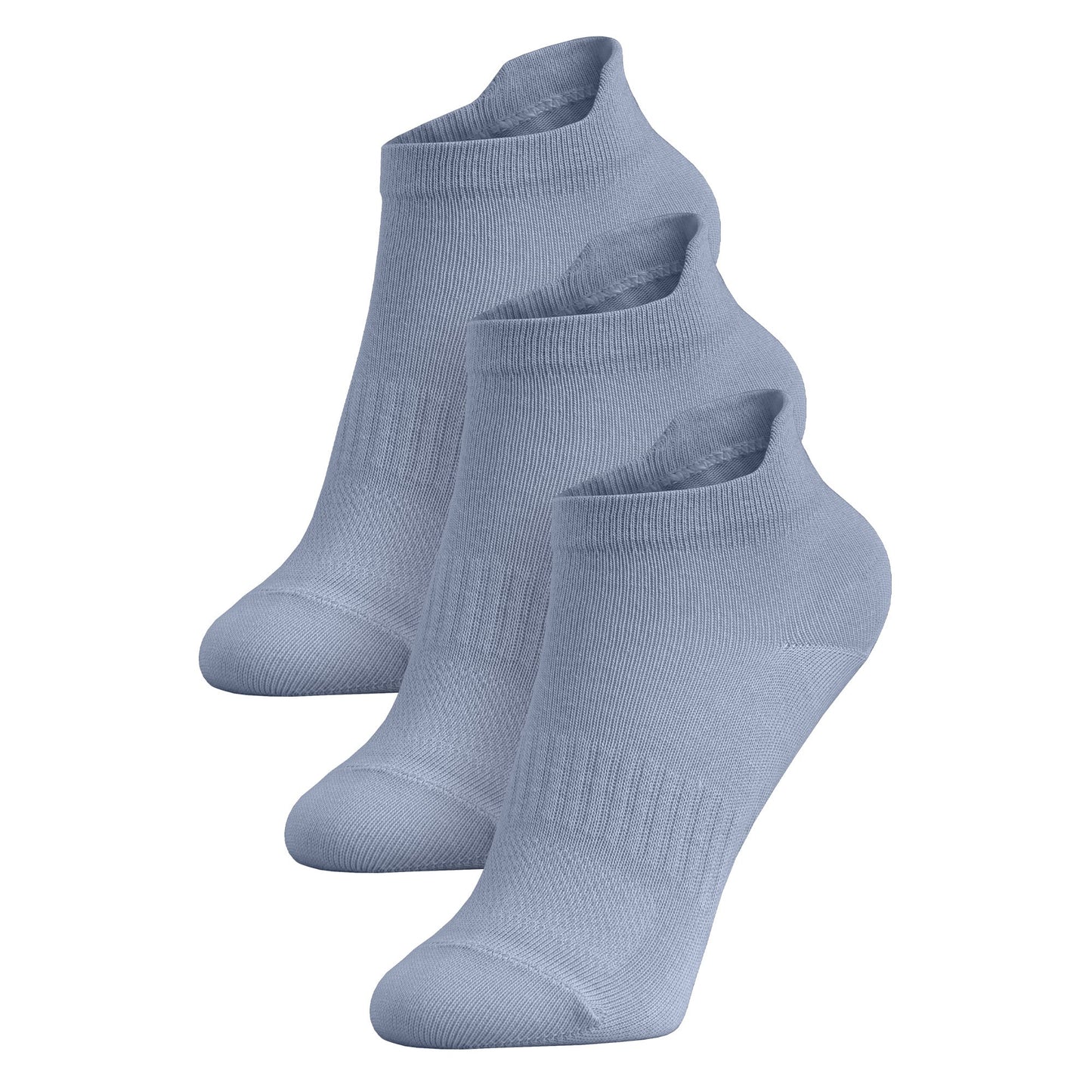 Kids' Light Cotton Ankle Socks 3-Pack