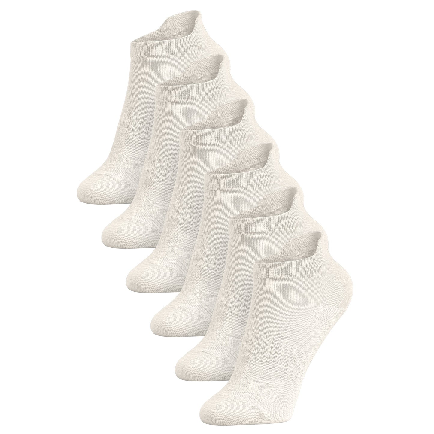 Kids' Cotton Breathable Summer Socks 6-Pack