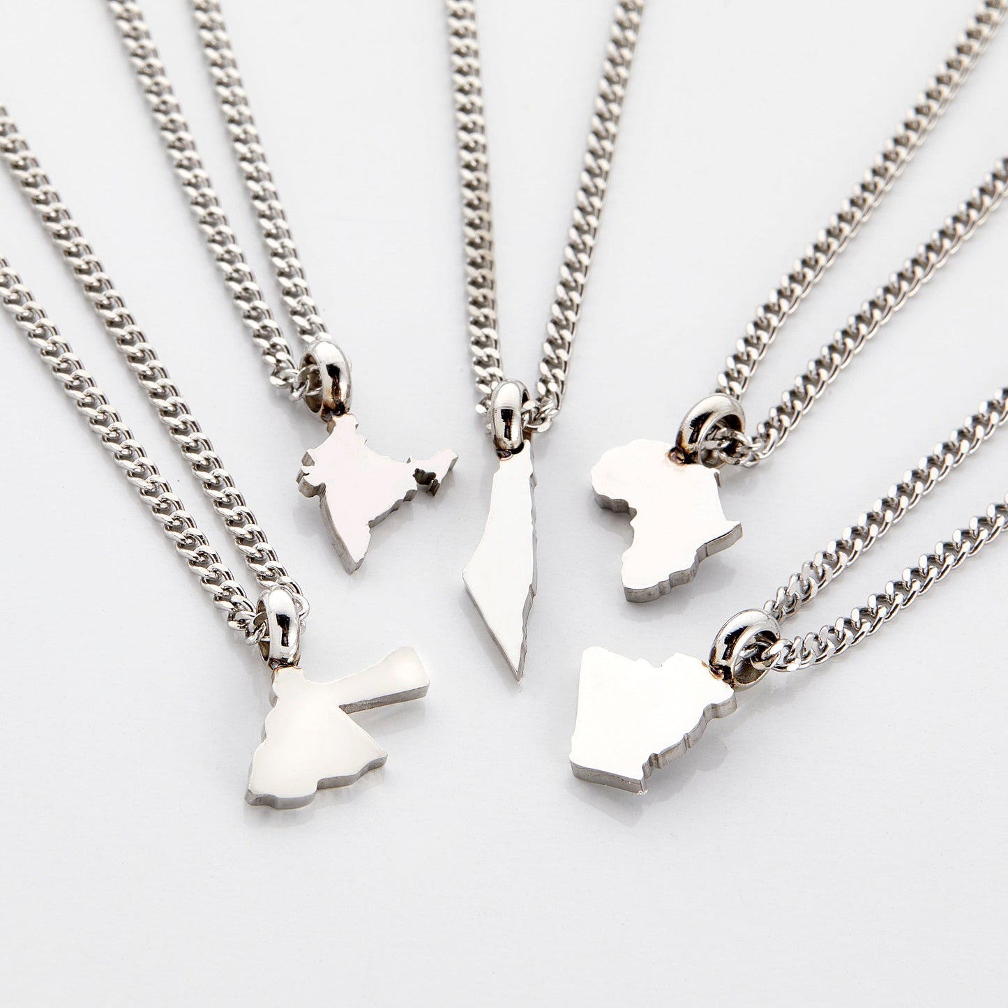 Country Map Necklace | Kids