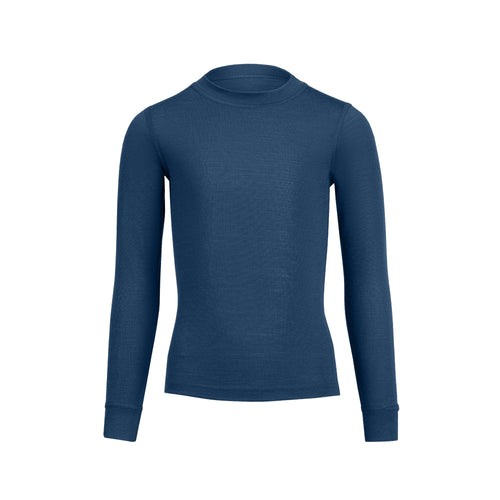Kids' 160 Thermal Long Sleeve Crew Denim