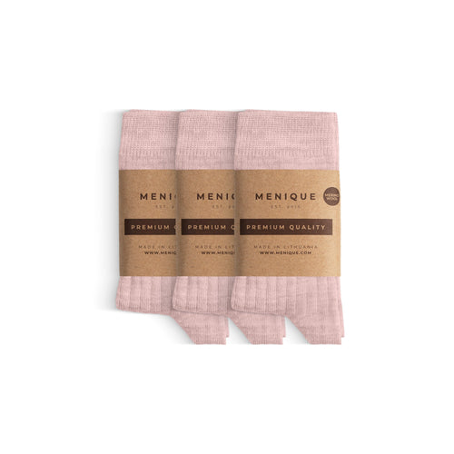 Kids' Merino Rib Crew Socks 3-Pack