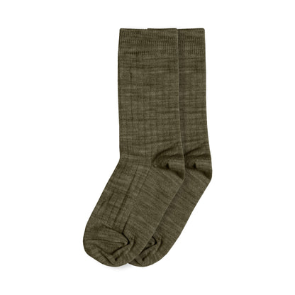 Kids' Breathable Merino Rib Crew Socks