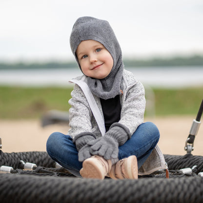 Kids' Cashmere Blend Hood Balaclava