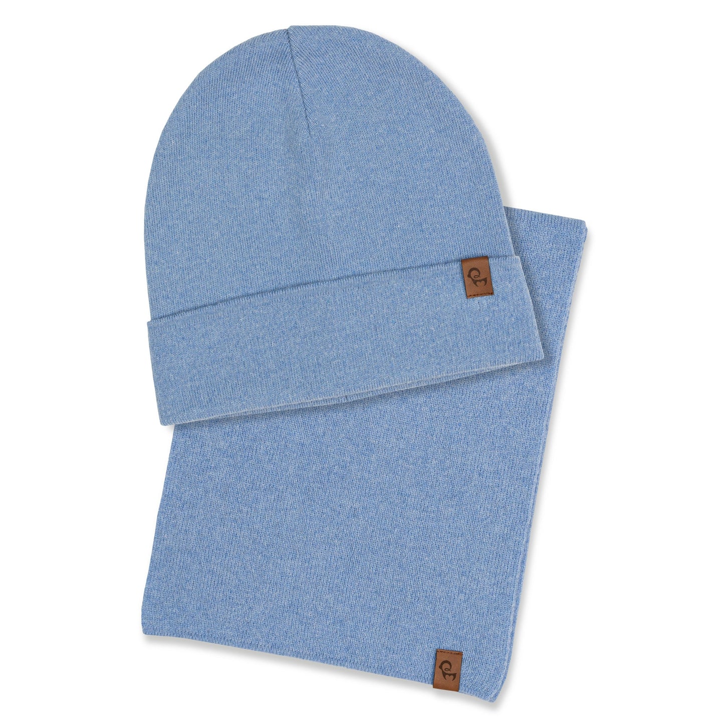 Kids' Knit Beanie & Scarf 2-Piece
