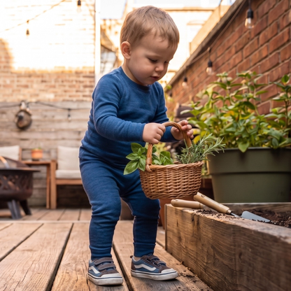 Kids' 160 Merino Pants Denim