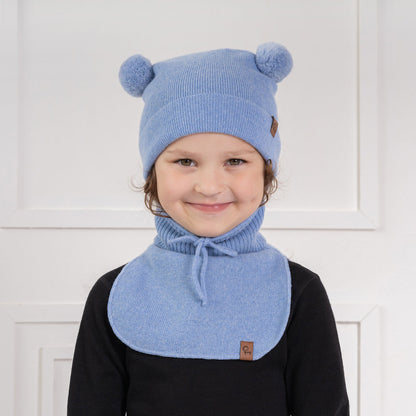 Knit Baby Beanie & Mittens 2-Piece