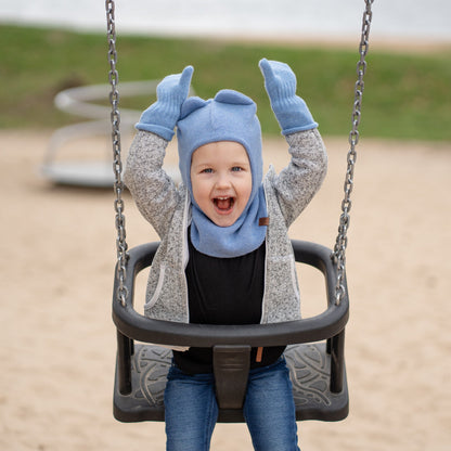 Kids' Knit Balaclava Cashmere Blend