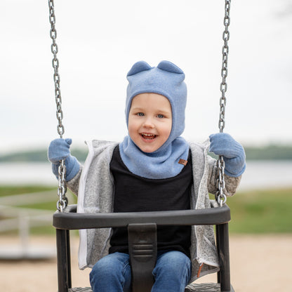 Kids' Knit Balaclava Cashmere Blend