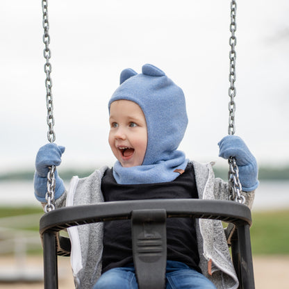 Kids' Knit Balaclava Cashmere Blend