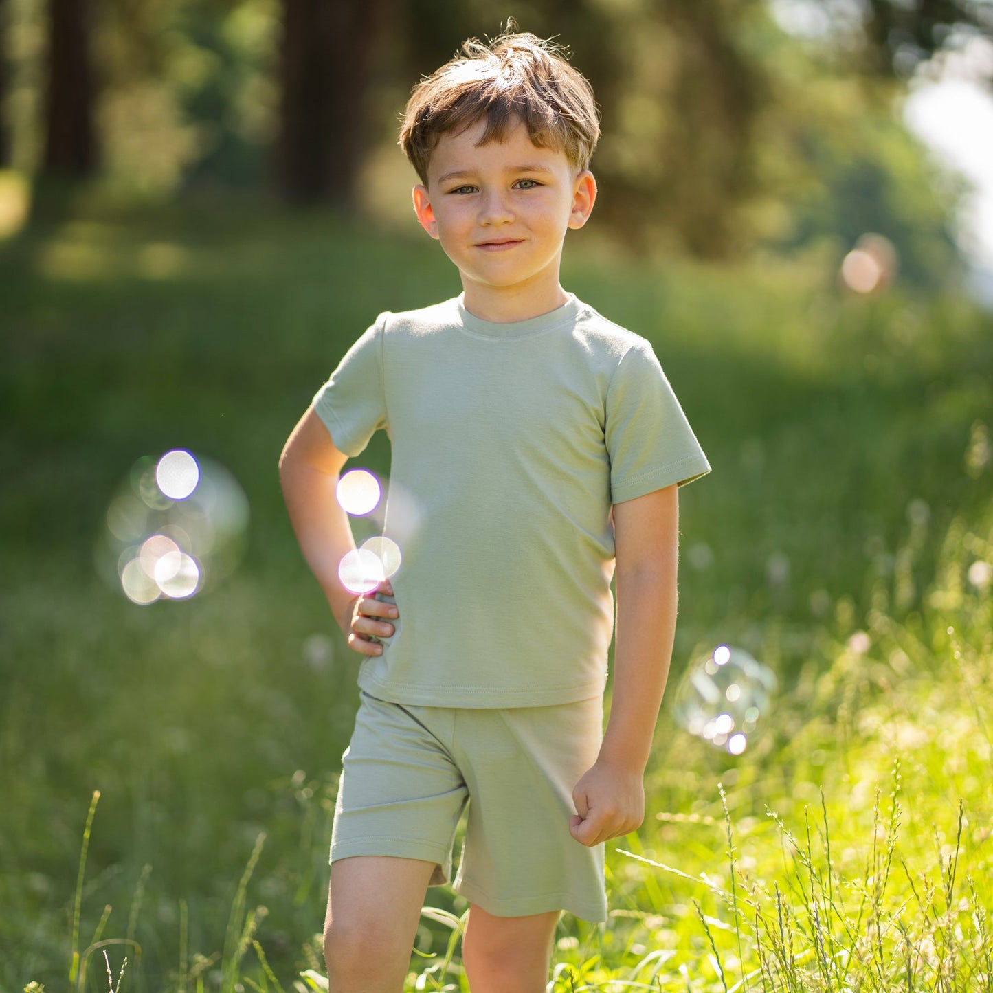 Kids' Soft Bamboo Short Sleeve Tee