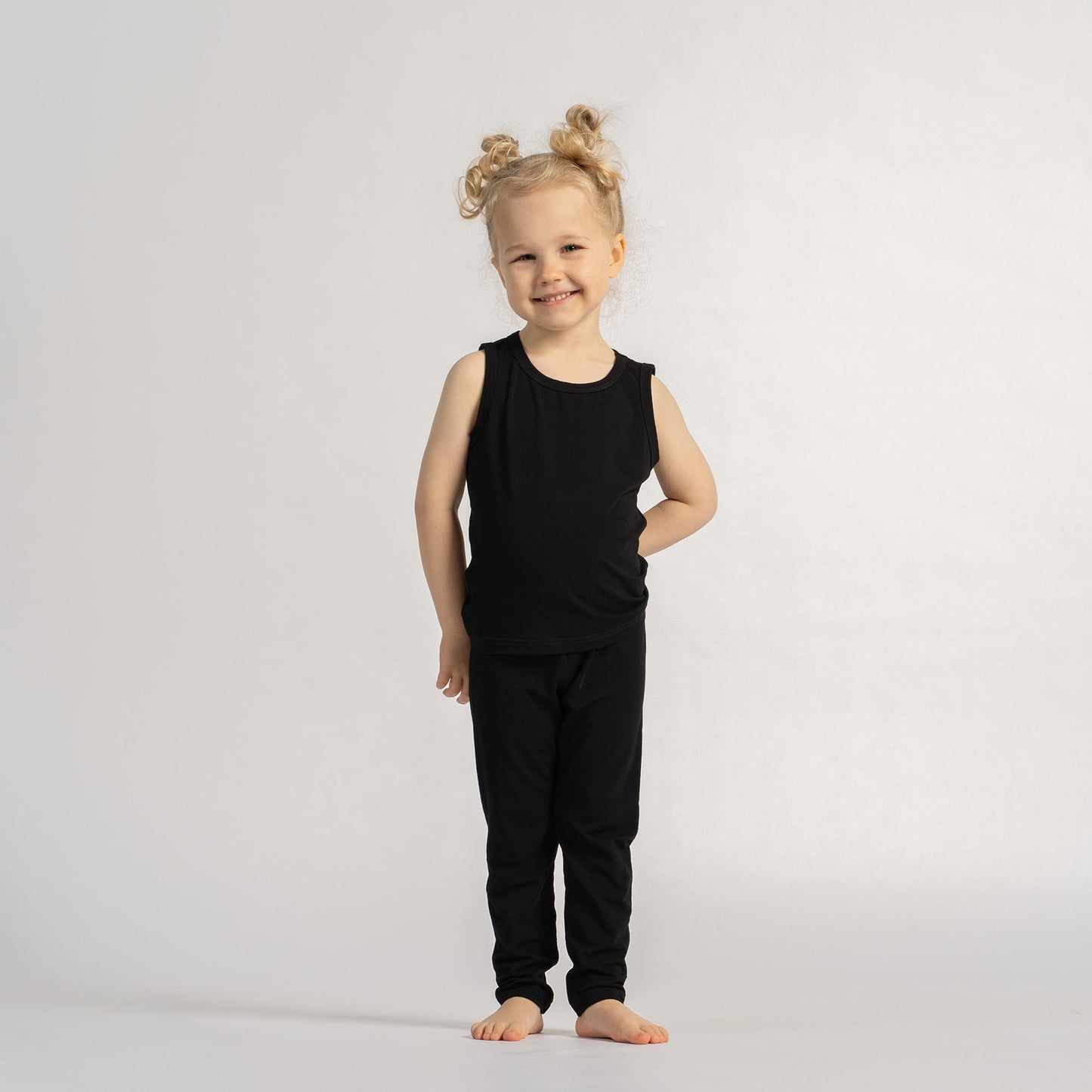 Kids' Bamboo Sleeveless Top & Bottom 2-Piece Pajama
