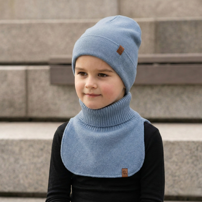 Kids' Knit Dickie Neck Warmer Cashmere Blend