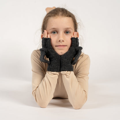 Kids' Knit Merino Convertible Mittens
