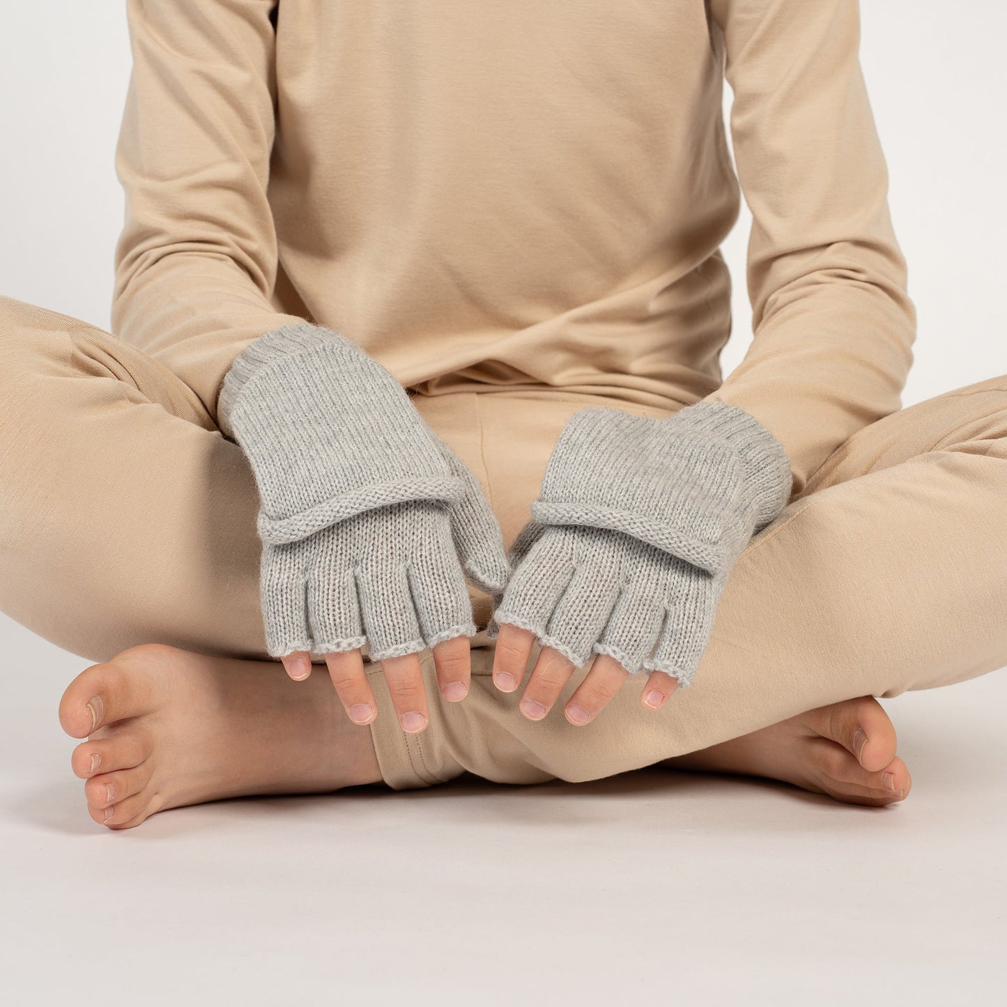 Kids' Knit Merino Convertible Mittens