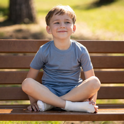 Kids' Natural Cotton Everyday Ankle Socks