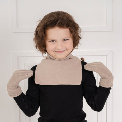 Kids' Knit Dickie Neck Warmer Cotton