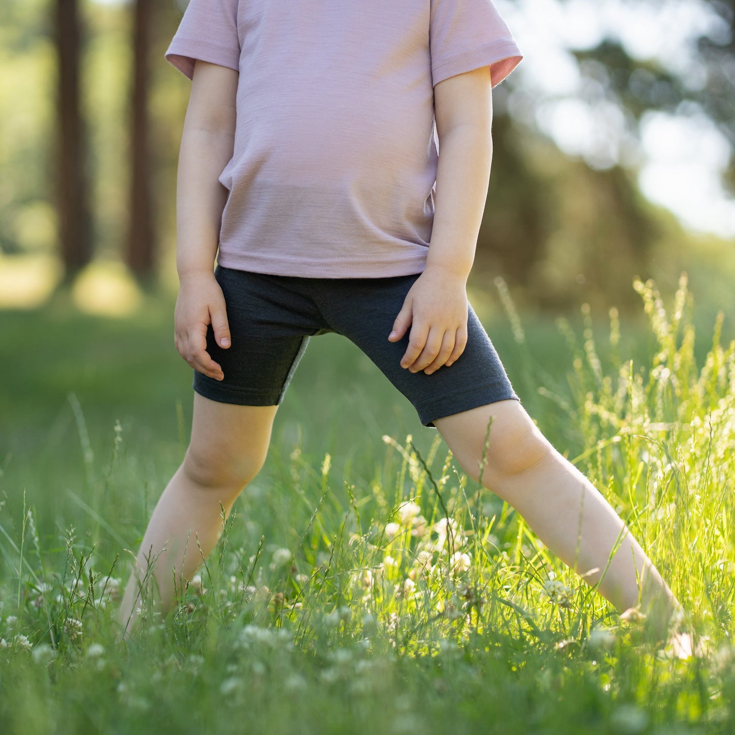 Kids' 160gsm Merino Cycling Shorts