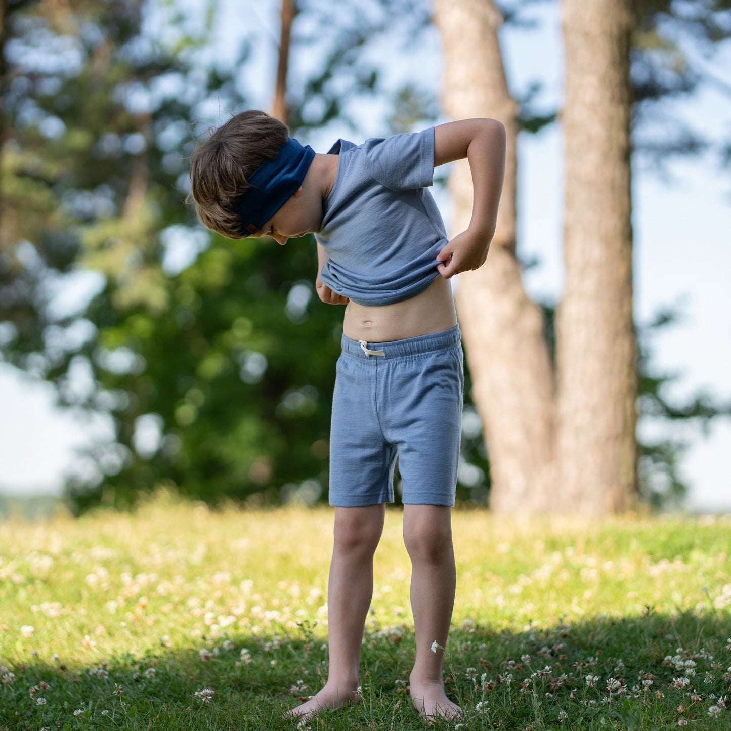 Kids' 160gsm Merino Summer Shorts