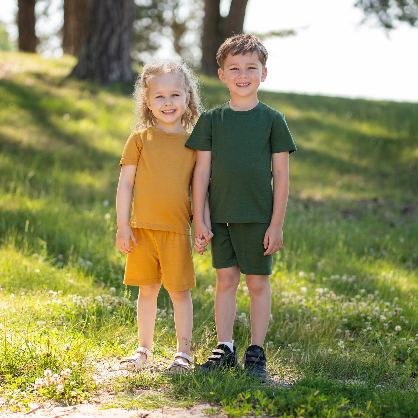 Kids' 160gsm Merino Summer Shorts