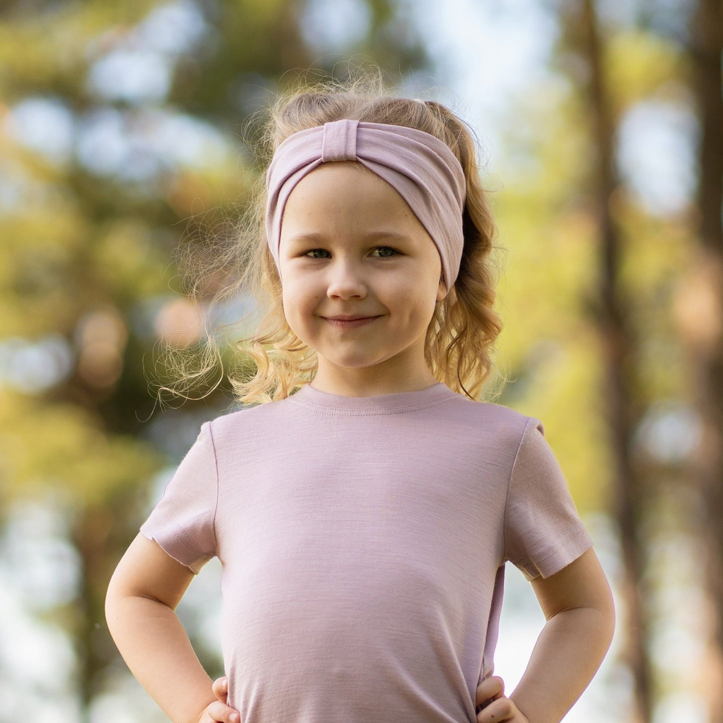 Kids' Soft Merino Ribbon Headband
