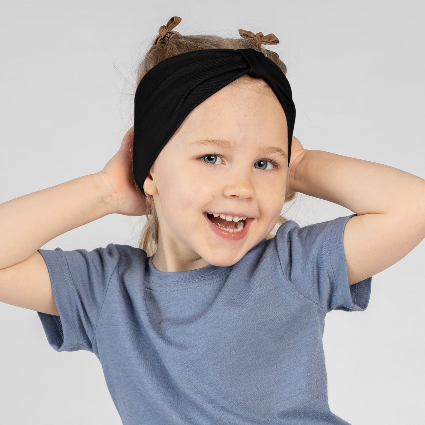 Kids' Soft Merino Ribbon Headband