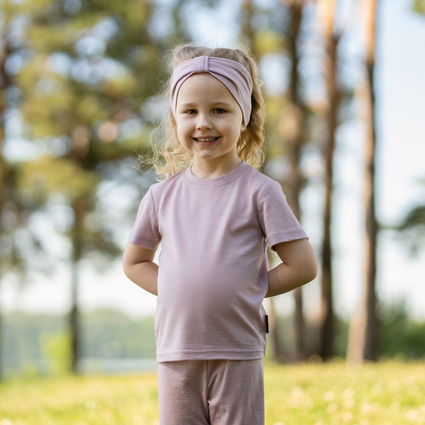 Kids' Soft Merino Ribbon Headband