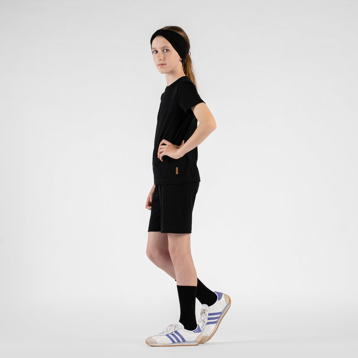 Kids' Lightweight 100% Merino T-Shirt Crewneck