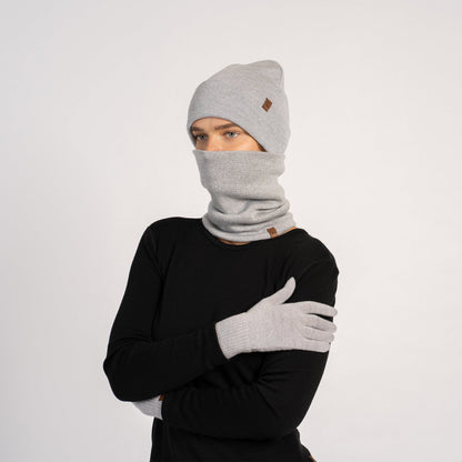 Women's Knit Beanie & Gaiter 2-Piece