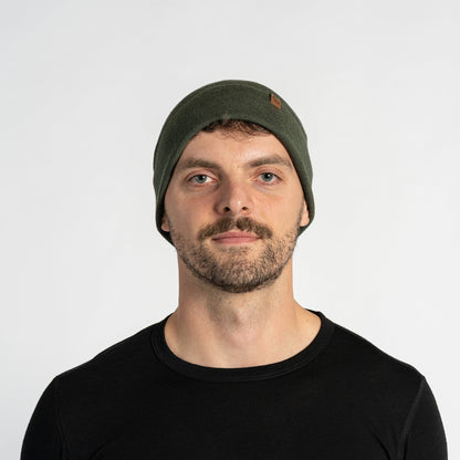 Knitted Merino Liner Beanie For Men