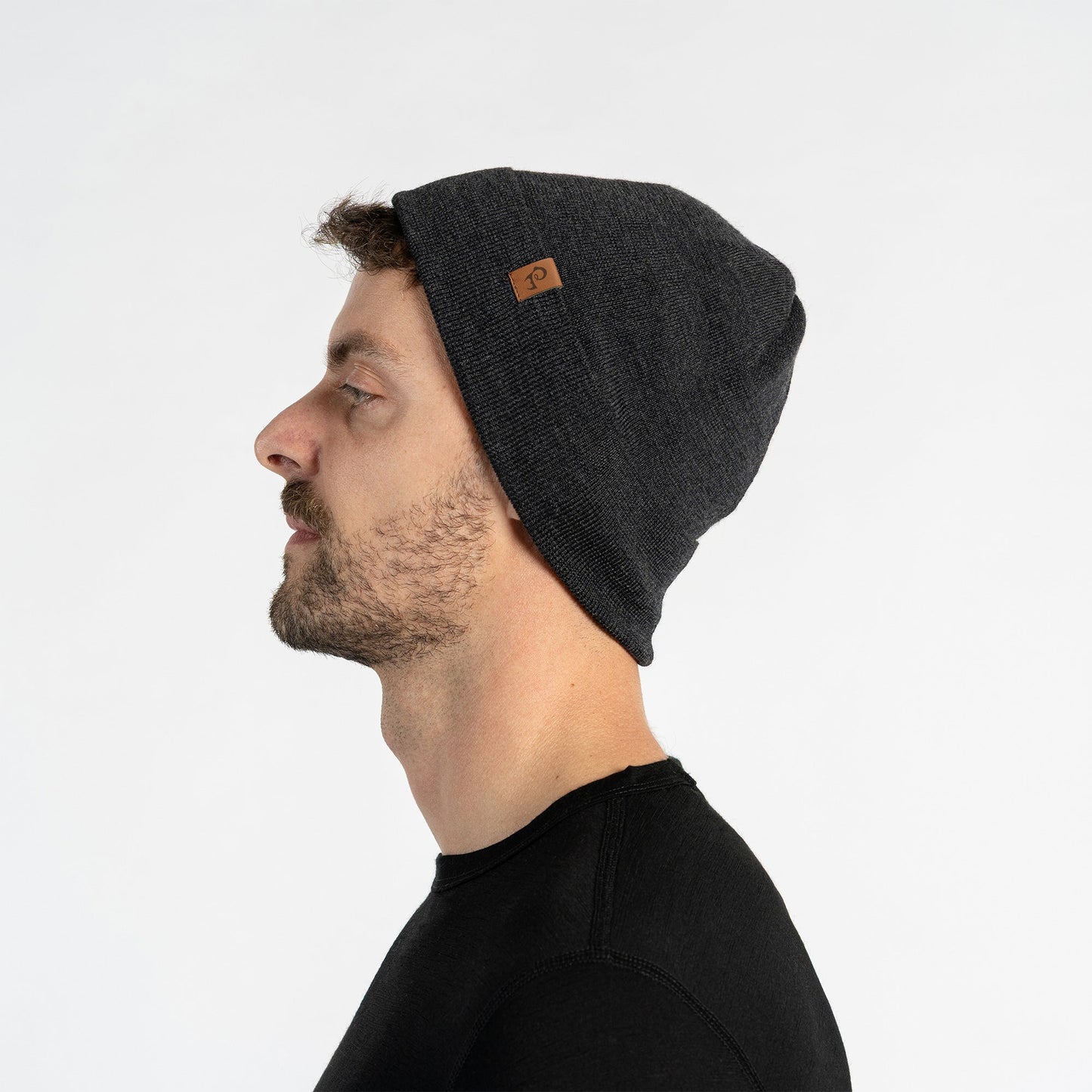 Knitted Merino Liner Beanie For Men