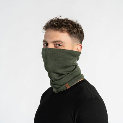 Knit Merino Liner Neck Gaiter for Men