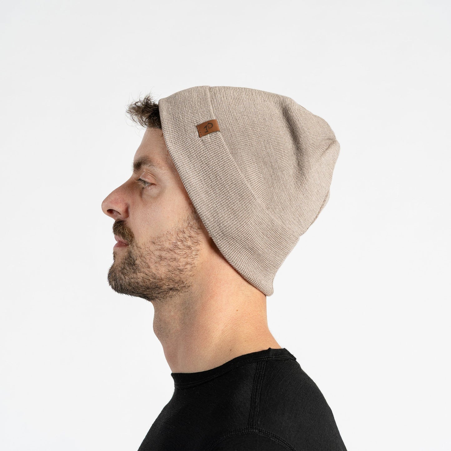 Knitted Merino Liner Beanie For Men