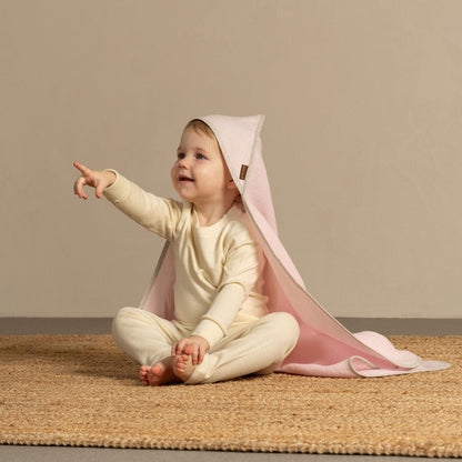Linen Hooded Baby Towel