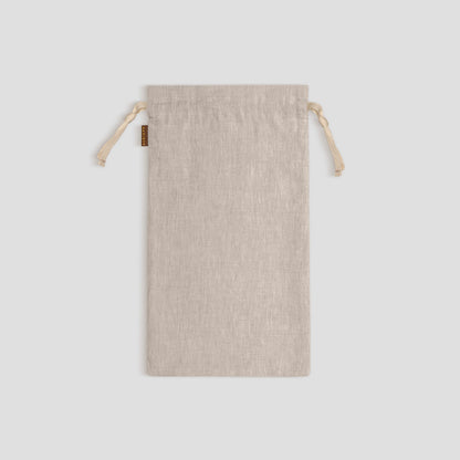 Drawstring Linen Bread Bag