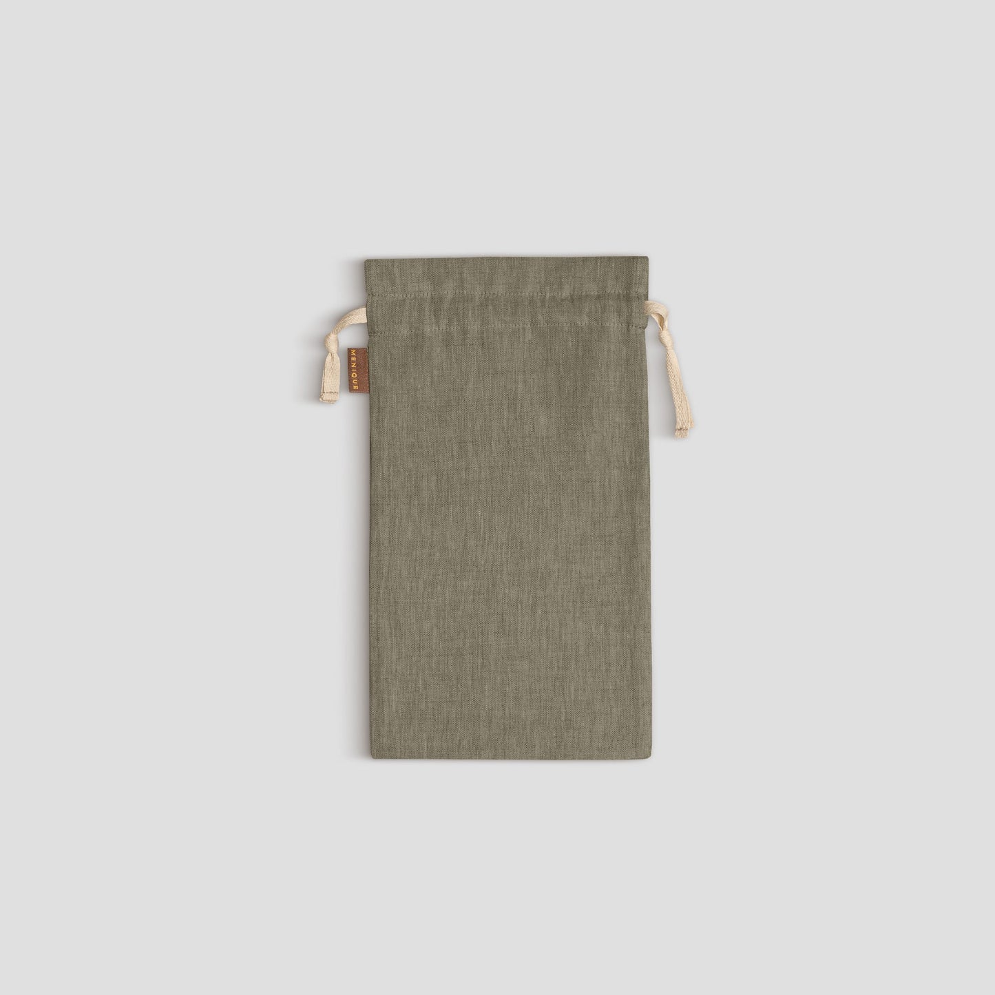Drawstring Linen Bread Bag