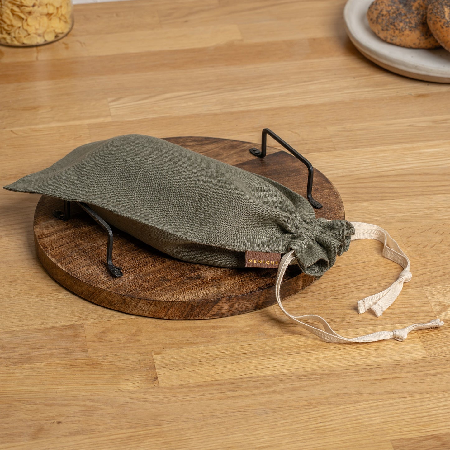 Sustainable Linen Bread Bag
