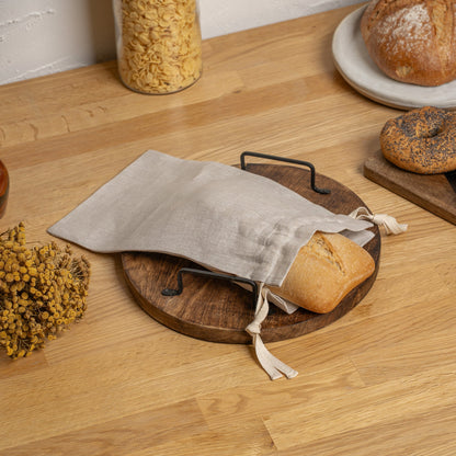 Sustainable Linen Bread Bag