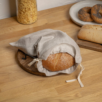 Sustainable Linen Bread Bag