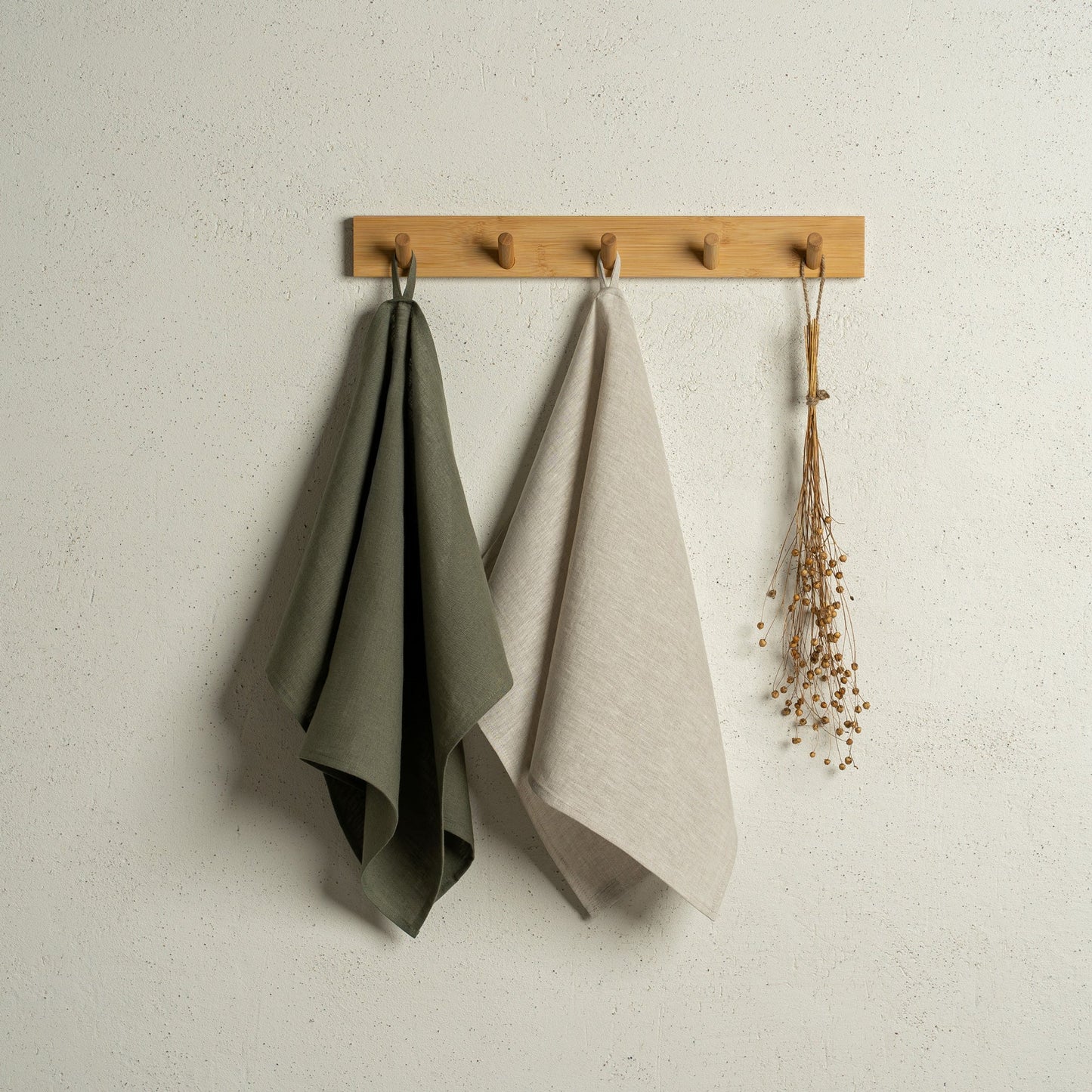 100% Linen Dish Towel Rectangular