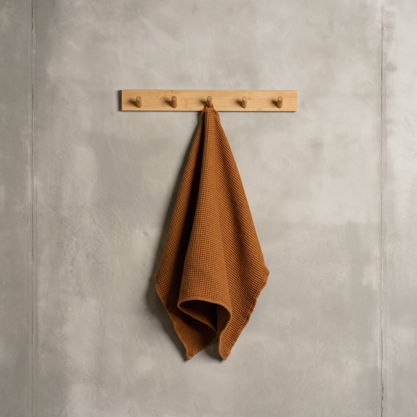 Waffle Bath Towel 3-Set