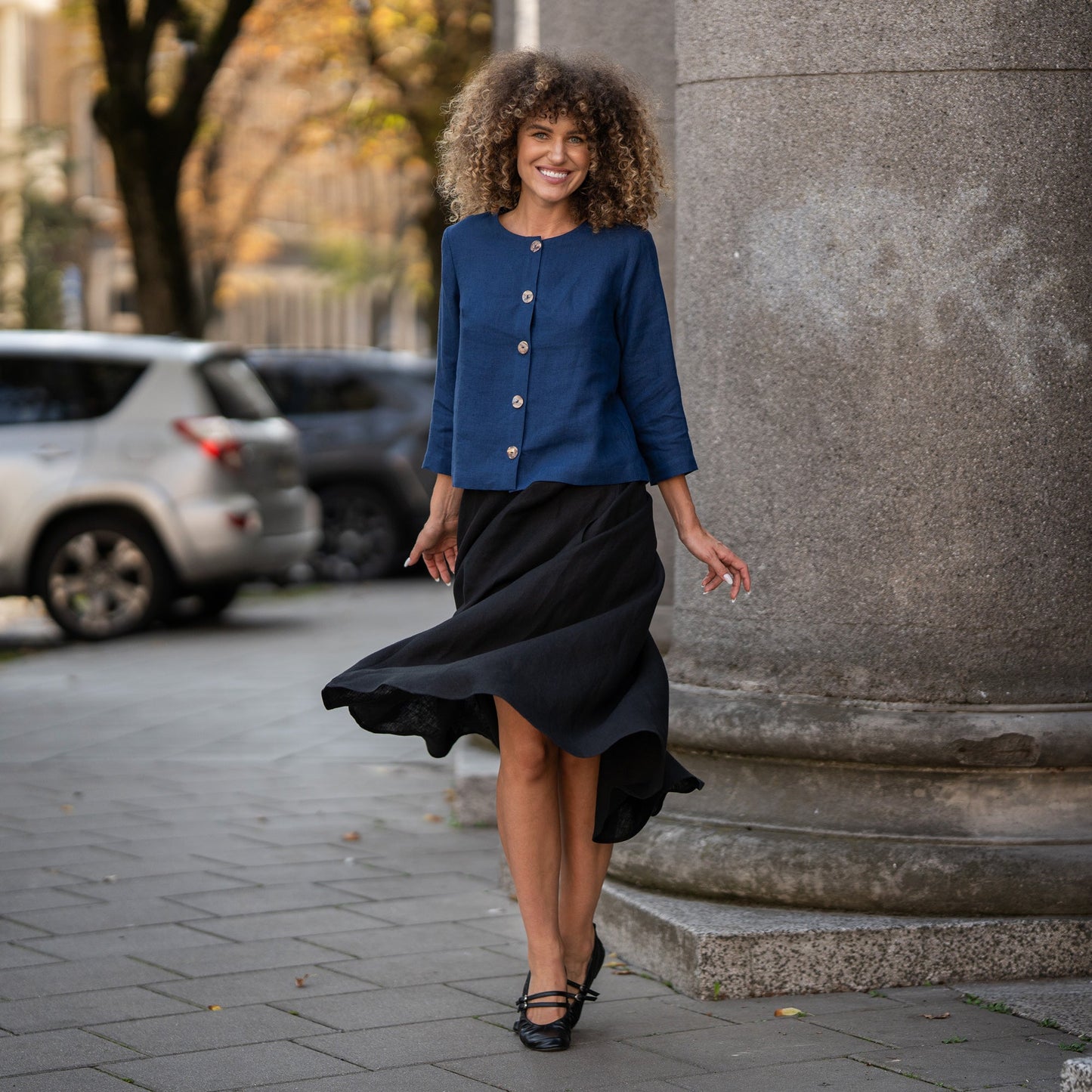Blazer Jacket with Buttons Alice