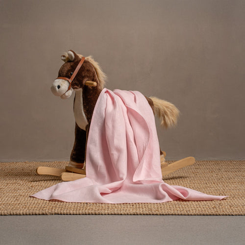 Linen Throw for Baby