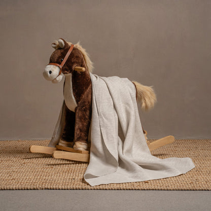 Linen Throw for Baby